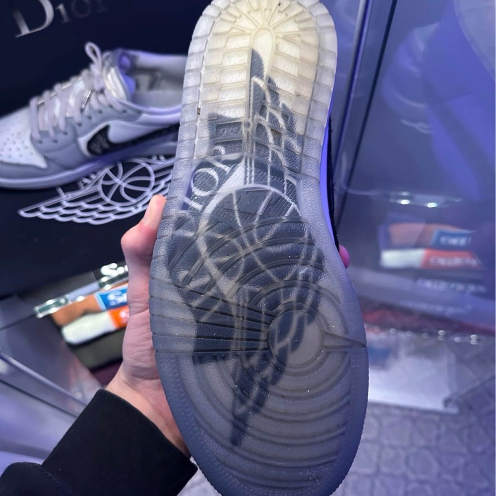 Dior White and Black Sneakers
